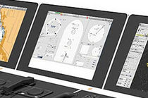 monitor for PC for yachts and ships K-BRIDGE Kongsberg Maritime