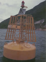 mooring buoy (with signalling light)  Griffin-Woodhouse