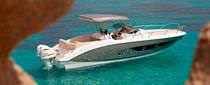 motor-boat : outboard walkaround (twin engine, sun-deck, T-Top) KEY LARGO 34 Sessa Marine