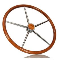 motor-boat steering wheel (teak) &Oslash; 600 mm | TYPE C ikibro ltd.