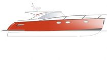 motor-boat : express-cruiser (downeast, composite) DALOS 43 ORION YACHTS