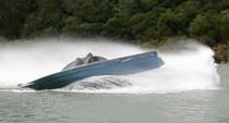 motor-boat : in-board runabout (aluminium, jet propulsion) 530 BLAZER Marco Boat