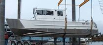 motor-boat : multi-purpose work-boat (aluminium, with enclosed cockpit) CS 24'-36 Tuff boat