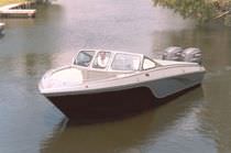 motor-boat : outboard bow-rider runabout (aluminium) SPORTSMAN 28 OFFSHORE Scully's Aluminum Boats
