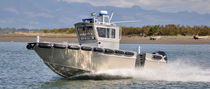 motor-boat : outboard center console boat (aluminium, wheelhouse, utility) S 24 Workskiff Inc