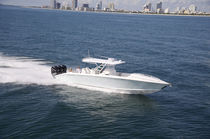 motor-boat : outboard center console boat (four engines, cabin, T-Top) 39 CUDDY Midnight Express