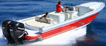 motor-boat : outboard center console boat (twin engine) EXPRESSION 29' HBS Expression Boat