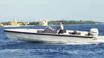 motor-boat : outboard center console boat (yacht tender) 28 Goldfish