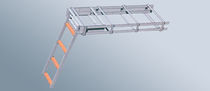 motorized foldaway boat ladder  Angelo Gandola
