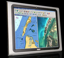 multifunction monitor for boats (PC, video, navigation system, touchscreen) AFL 19 Locomarine