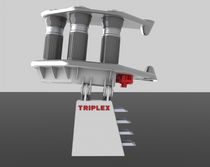 net hauler for fishing boats MODEL 740 Triplex AS