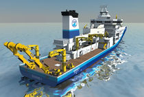oceanographic research vessel (shipyard)  Flensburger Schiffbau