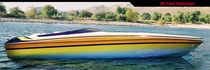 offshore power-boat : in-board runabout (with cabin) 32 Dana Performance Boats