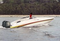offshore power-boat : outboard runabout (twin engine) 290X O/B Grew