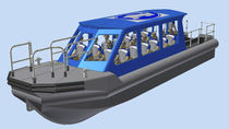 offshore service boat : crew and logistics transport boat Rhino 1050 crew boat Rhino Marine Products (Pty) Ltd