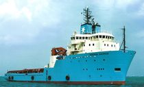 offshore support vessel : AHT - anchor handling tug vessel (shipyard) BOLLARD PULL : 200 T Keppel Shipyard
