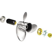 outboard and sterndrive propeller for boats (3 blades, stainless steel) RUBEX L3 / L3 PLUS / NS3 SOLAS Propellers