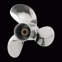 outboard and sterndrive propeller for boats (3 blades, stainless steel) A CLASS - SRT3 & SWA3 - 9.9 -> 15 hp Power Tech Propellers