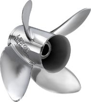 outboard and sterndrive propeller for boats (4 blades, stainless steel) RUBEX LEXOR 4 SOLAS Propellers