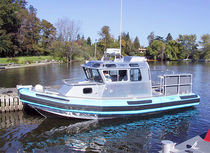 patrol-boat : rigid inflatable boat (in-board, cabin) 27 FOAM HYBRID Northwind