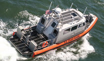 patrol-boat : rigid inflatable boat (in-board, with enclosed cockpit) LRI Willard Marine