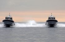 patrol-boat : rigid inflatable boat (in-board, with enclosed cockpit) 12.00 WJ PATROL Ufast