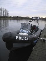 patrol-boat : rigid inflatable boat (outboard, center console) DELTA 740X STRATHCLYDE POLICE Delta