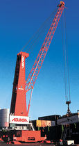 port crane: luffing jib crane (rubber tired)  Gottwald Port Technology