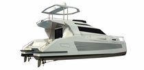 power catamaran : flybridge express-cruiser (4 cabins) I43PC CATHUGO Yachts