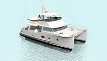 power catamaran : flybridge trawler BAMBA 42' BambaYachts