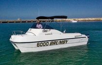 power catamaran : in-board cabin-cruiser 6000 BRUMBY LeisureCat