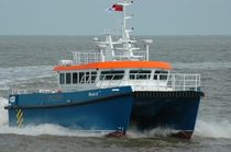 power catamaran : multi-purpose work-boat   Lyme Boats Limited