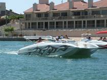 power catamaran : offshore power-boat TOP CAT Conquest Boats