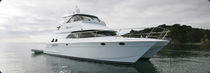 power catamaran : semi-displacement express-cruiser with enclosed flybridge (aluminium)  aurora (dalian) yachts co ltd