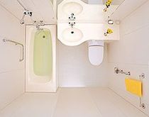 prefabricated bathroom for ships BATH TYPE WARTSILA Accommodation Systems Korea
