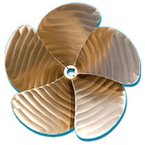 propeller for yachts and ships (custom-made)  BT Marine Propellers