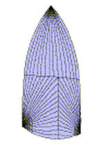 racing-cruising sail : asymmetric spinnaker  Le Bihan