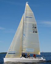 racing keelboat sail : jib (one-design) MELGES 24 WB-Sails