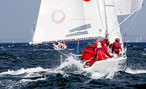 racing keelboat sail : mainsail (one-design) PLATU 25 WB-Sails