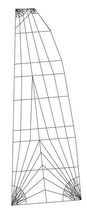 racing sail : mainsail (tri-radial) FAT HEAD ROLLY TASKER SAILS