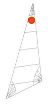 racing sail : storm jib  ROLLY TASKER SAILS
