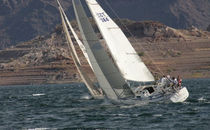 racing sail : genoa  Yager Sails