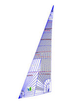racing sail : headsail NO.4 Lidgard Sailmakers