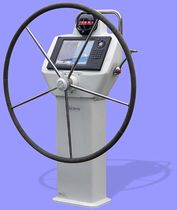 rack and pinion steering wheel pedestal for sailboats RP 400 Jefa