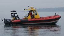 rescue boat : rigid inflatable boat (outboard, twin engine, center console) TITAN 249XL T TOP Titan
