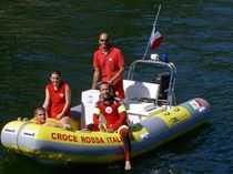rescue boat : rigid inflatable boat (outboard, center console) RESCUE 460 Stem Marine s.r.l