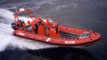 rescue boat : rigid inflatable boat (outboard, twin engine, center console) 24'6" NEPTUNE Polaris boat