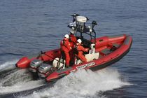 rescue boat : rigid inflatable boat (outboard, twin engine, jockey console) C-740  Boomeranger