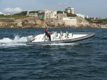 rigid inflatable boat (passenger boat, outboard, center console) 808VFI Hydroboats, Lda