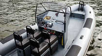 rigid inflatable boat (utility, outboard, center console) R 26 OB CC  Rupert Marine